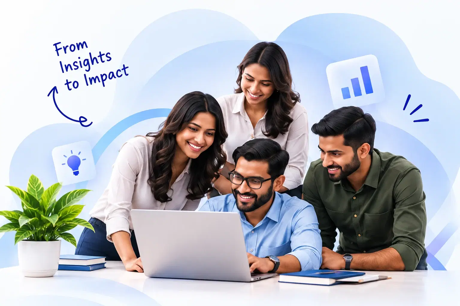The Earnest team collaborating — from insights to impact